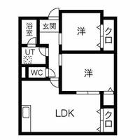 ドミールナカザワの間取り