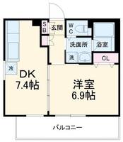 コートデュールの間取り