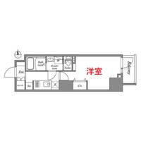 東京都大田区西蒲田7(マンション)の賃貸物件の間取り