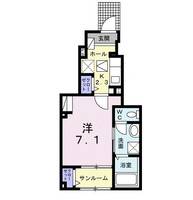 アンヴィフェコード IIの間取り