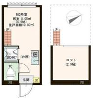 物件の間取り画像