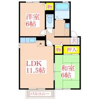 物件の間取り画像