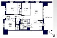 千葉県千葉市中央区問屋町(マンション)の賃貸物件の間取り