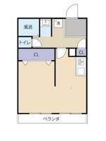 カーサ池尻の間取り