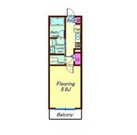 神奈川県横浜市港北区篠原西町(アパート)の賃貸物件の間取り