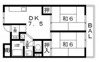 物件の間取り画像