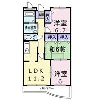 群馬県高崎市双葉町(マンション)の賃貸物件の間取り
