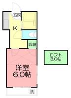神奈川県秦野市渋沢2(アパート)の賃貸物件の間取り