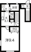 花巻市下似内第11地割【コンフォートグレイスA】築5年の間取り