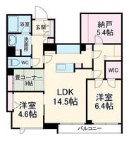 物件の間取り画像