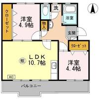 物件の間取り画像