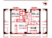 グランシャリオ 原宿の間取り