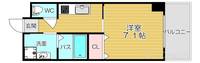大阪府大阪市生野区勝山北2(マンション)の賃貸物件の間取り