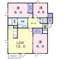 サニーパーク西宮の沢の間取り