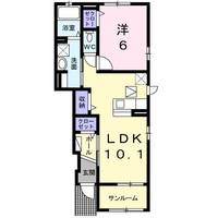 レザミBの間取り