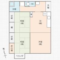 物件の間取り画像