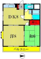ハイツ峯岸IIの間取り