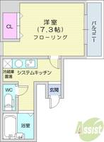 物件の間取り画像