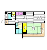東京都練馬区谷原1(マンション)の賃貸物件の間取り