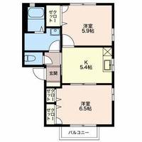 物件の間取り画像