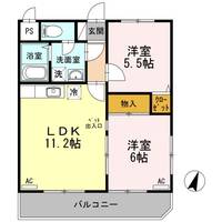 香川県善通寺市吉原町(マンション)の賃貸物件の間取り