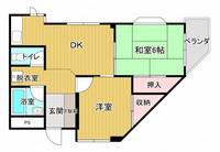 コーポ太田川の間取り