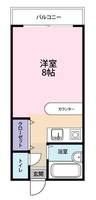 シャトー三原の間取り