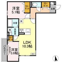 物件の間取り画像