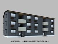 D-ROOM NISHIBARU A棟の外観