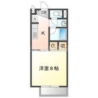 愛知県安城市篠目町竜田(アパート)の賃貸物件の間取り