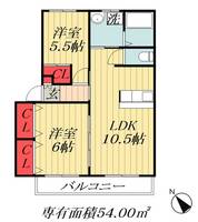 物件の間取り画像