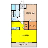 物件の間取り画像