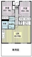 静岡県沼津市沼北町1(マンション)の賃貸物件の間取り