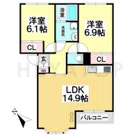 物件の間取り画像