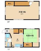 東京都豊島区駒込7(一戸建)の賃貸物件の間取り