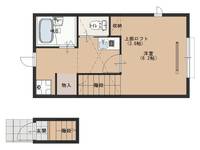 埼玉県草加市旭町5(アパート)の賃貸物件の間取り