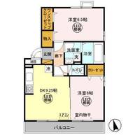 ハピネス Cの間取り