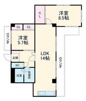 物件の間取り画像