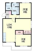 静岡県浜松市中央区北島町(マンション)の賃貸物件の間取り