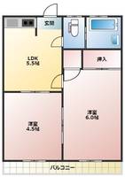 物件の間取り画像