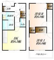 物件の間取り画像