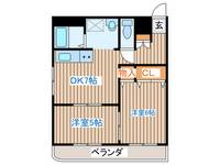 サンロ-ド・チバ・重の間取り