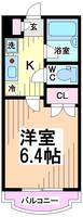 神奈川県川崎市多摩区登戸(マンション)の賃貸物件の間取り