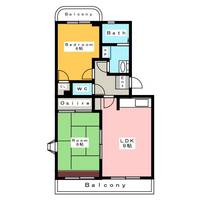 ラフィネ法連の間取り