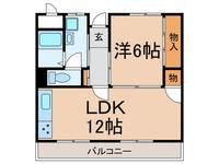 ハイツシ-サイドの間取り