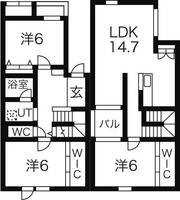 物件の間取り画像