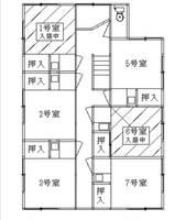 喜春荘の間取り
