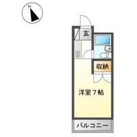 千葉県市川市新田2(マンション)の賃貸物件の間取り