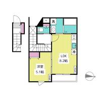 東京都品川区西五反田3(アパート)の賃貸物件の間取り