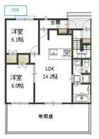 物件の間取り画像